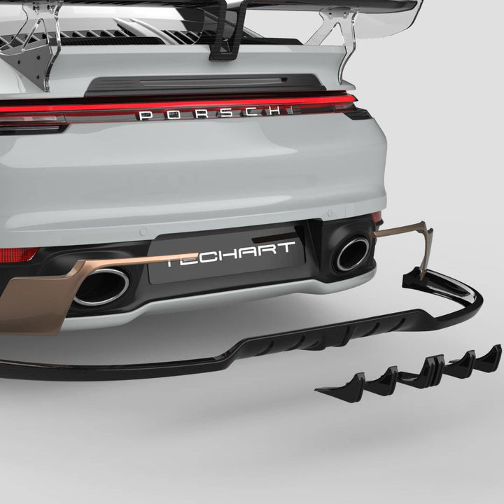 TECHART DIFFUSER TRIM FOR REAR APRON FOR 992.1 CARRERA