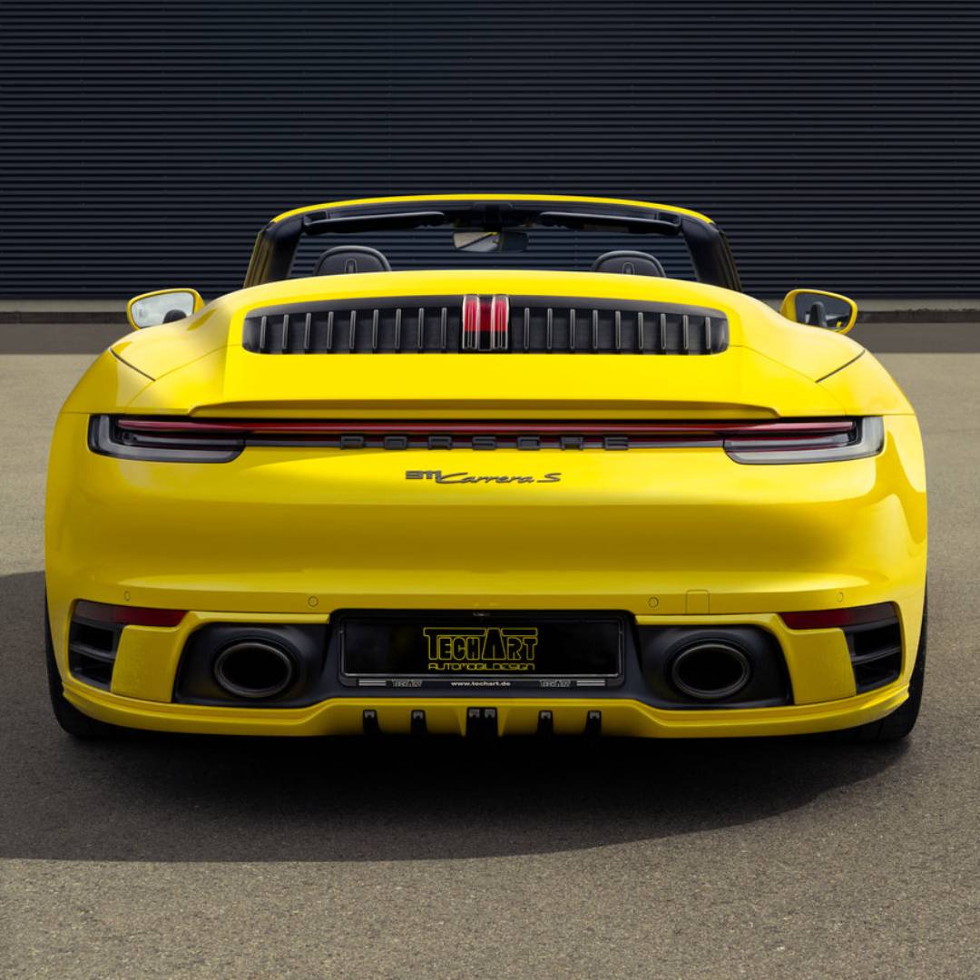 TECHART DIFFUSER TRIM FOR REAR APRON FOR 992.1 CARRERA