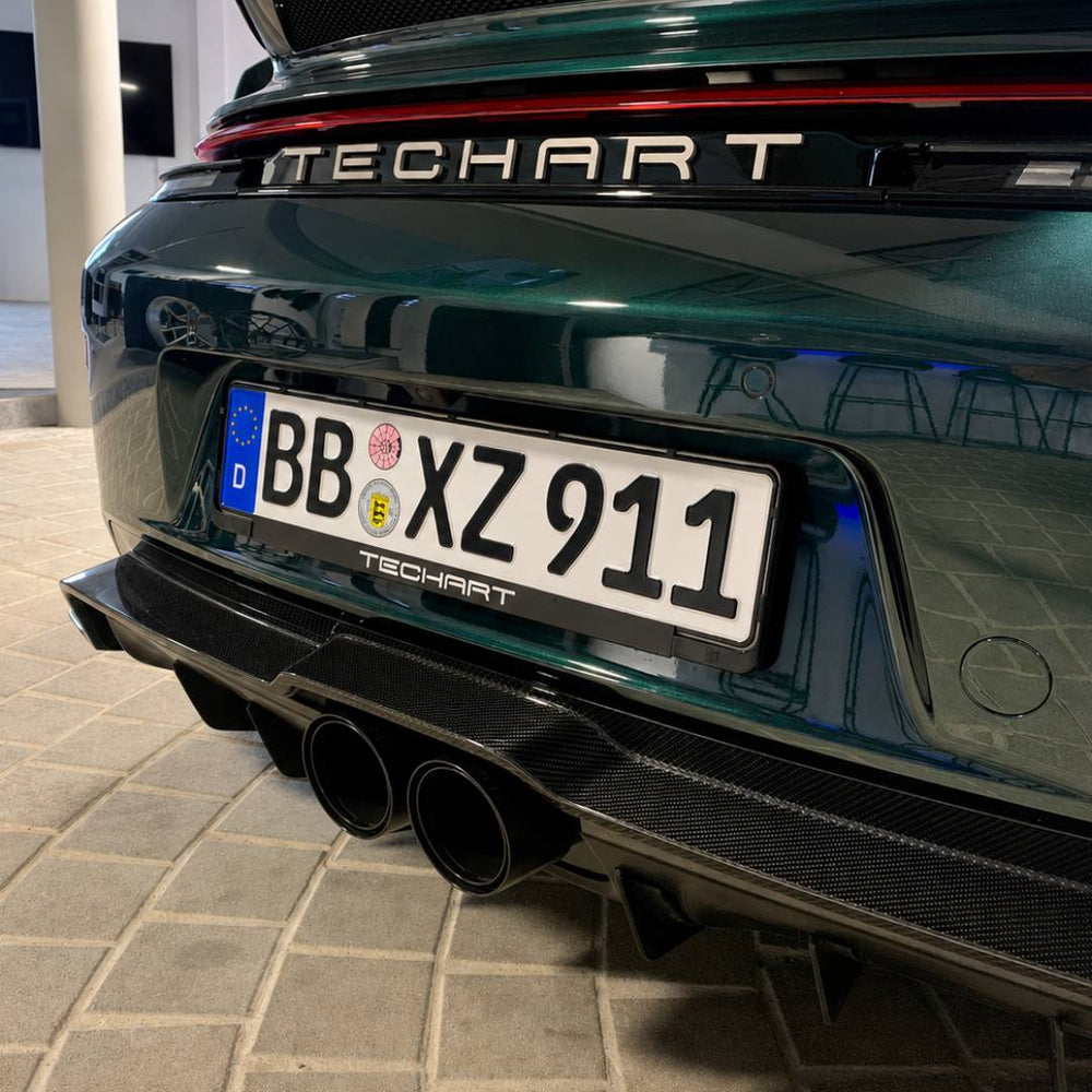 TECHART LICENSE PLATE HOLDER