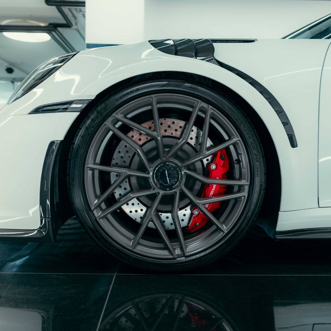 TECHART CARBON AERODYNAMIC FENDERS FOR 992.2 TURBO S
