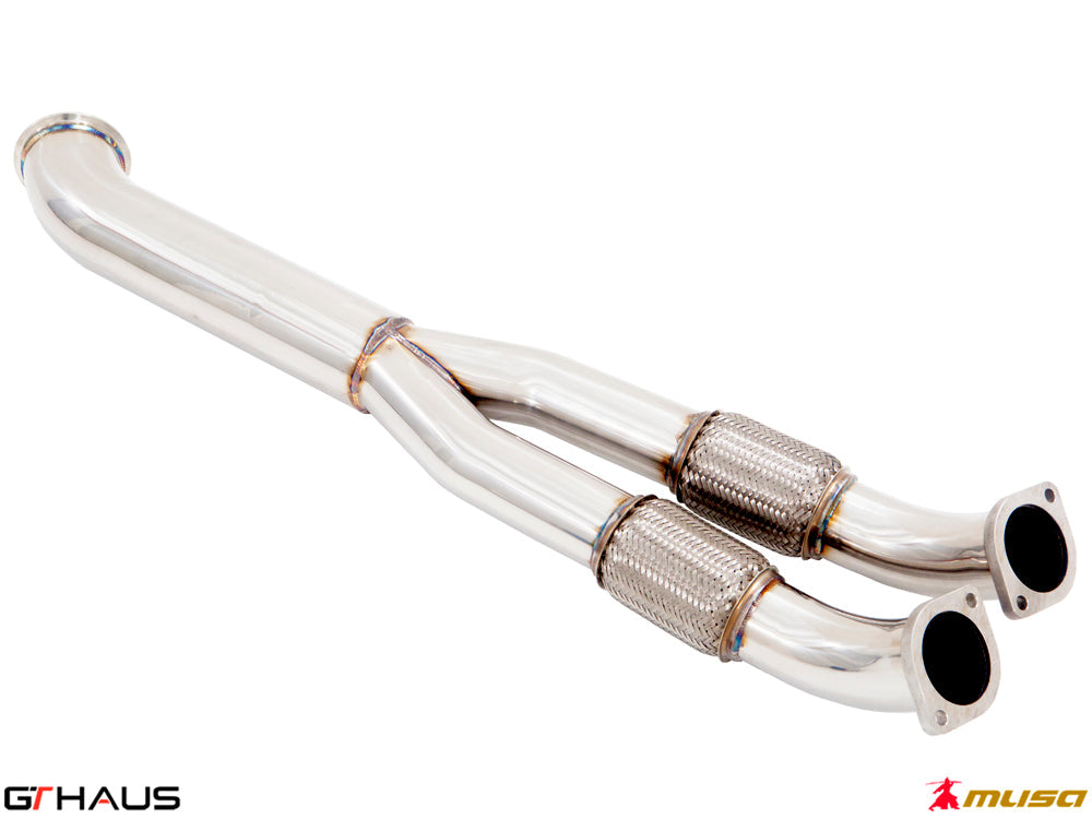 GTHAUS Mid Pipe for Nissan (R35) Skyline GT-R GTR Straight Pipe Mid Section 4.0 inch - 102mm