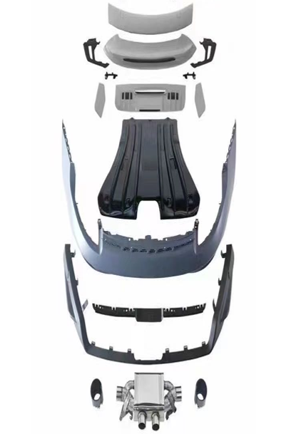 PORSCHE 911 992 UPGRADE TO GT3 STYLE DRY CF BODY KIT