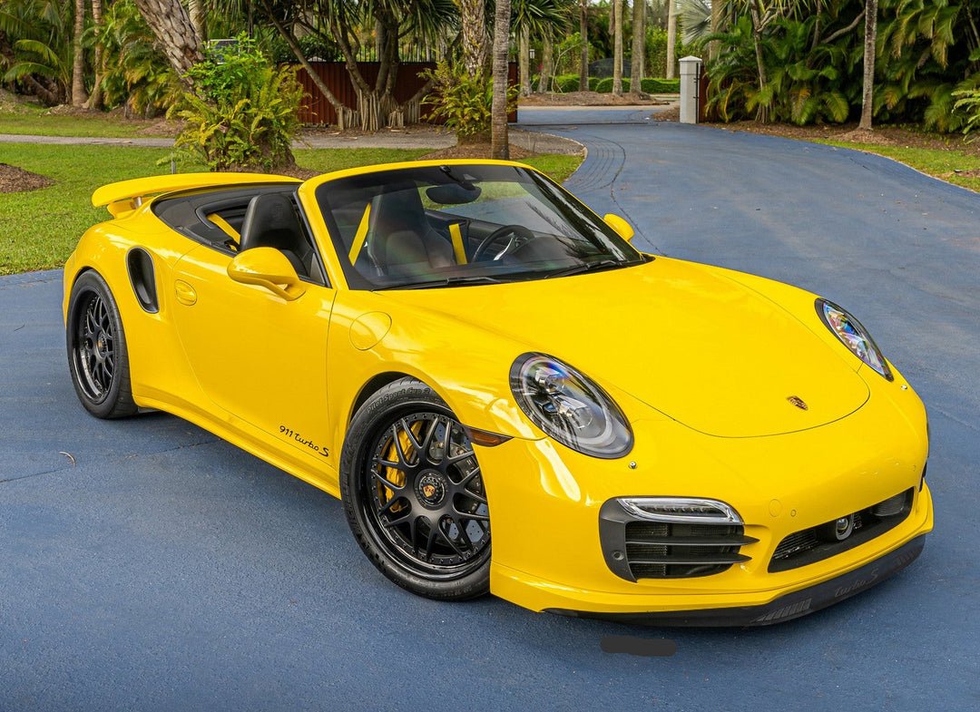 PORSCHE 991 TURBO S FORGED WHEELS