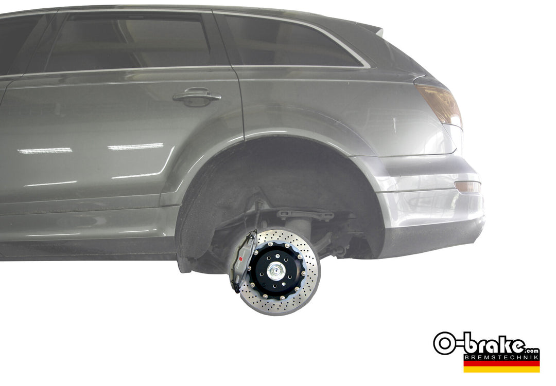 O-BRAKE AUDI Q7 V12 HTCIC SPORT BRAKE KIT DRILLED - FRONT + REAR
