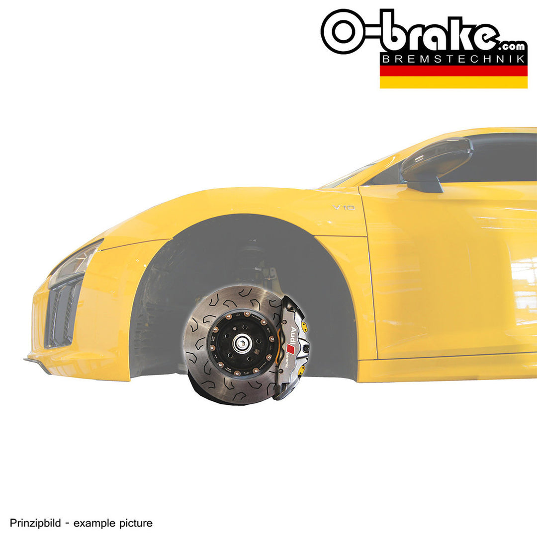 O-BRAKE AUDI R8 V10 HTCIC BRAKE KIT WET UPGRADE 1 - FRONT + REAR (FACTORY CERAMIC DISCS)