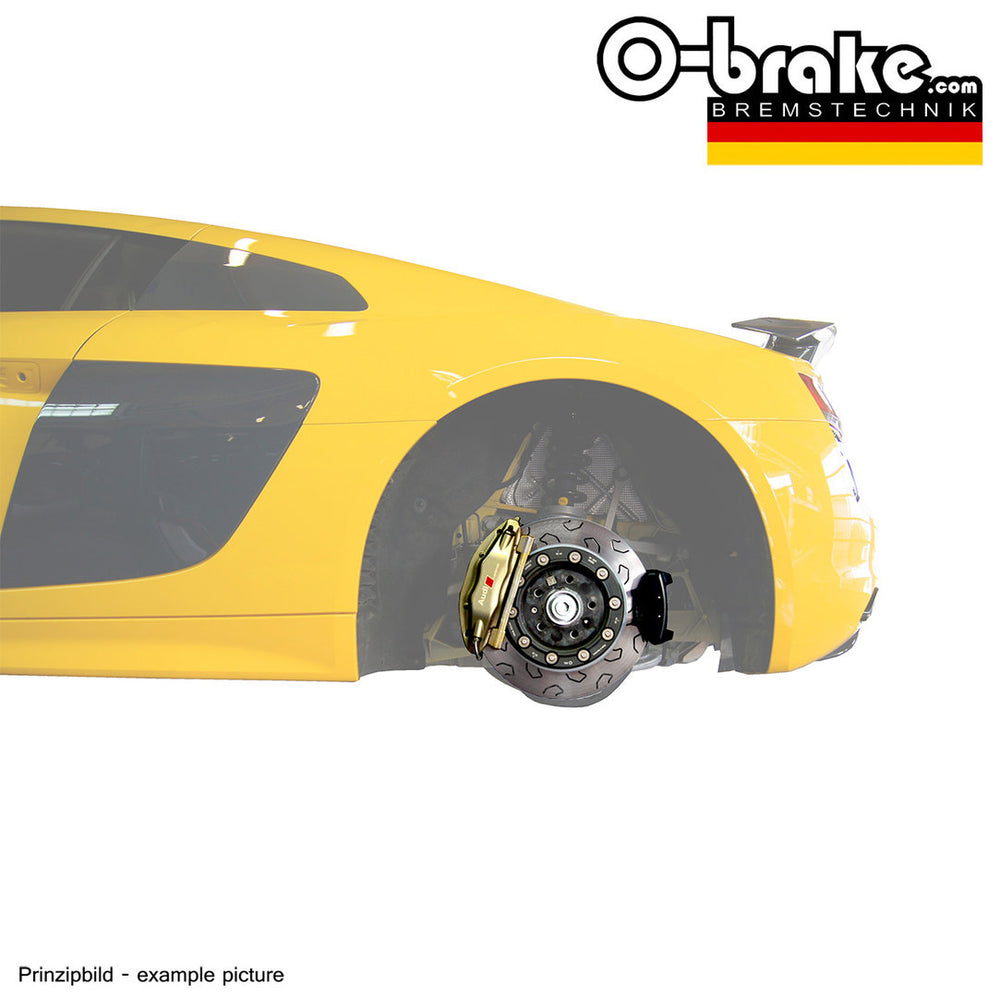 O-BRAKE AUDI R8 V10 HTCIC BRAKE KIT WET UPGRADE 1 - FRONT + REAR (FACTORY CERAMIC DISCS)