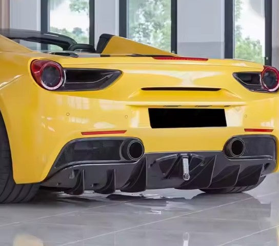 FERRARI 488 GTB SPIDER CARBON FIBER PARTS