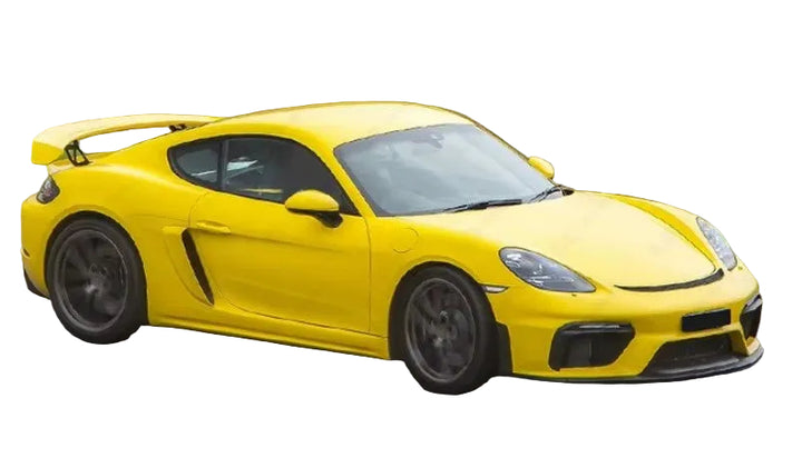 PORSCHE 718 CAYMAN GT4 CARBON FIBER REAR WING SPOILER