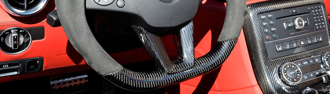 MEC Design W197 SLS Class Sports multifunktions-airbag-steering wheel