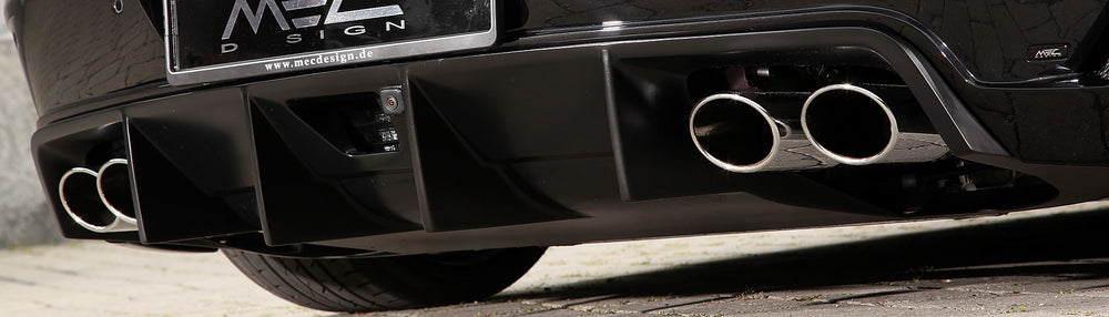 MEC Design W197 SLS Class exhaust tips for MEC Design Rear Diffusor “EXTREME”
