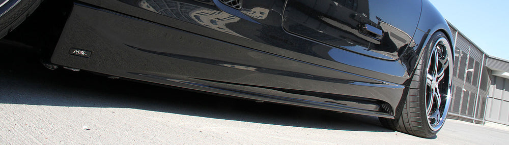 MEC Design W197 SLS Class “Black Series Style” Rear Diffusor with AMG End pipes