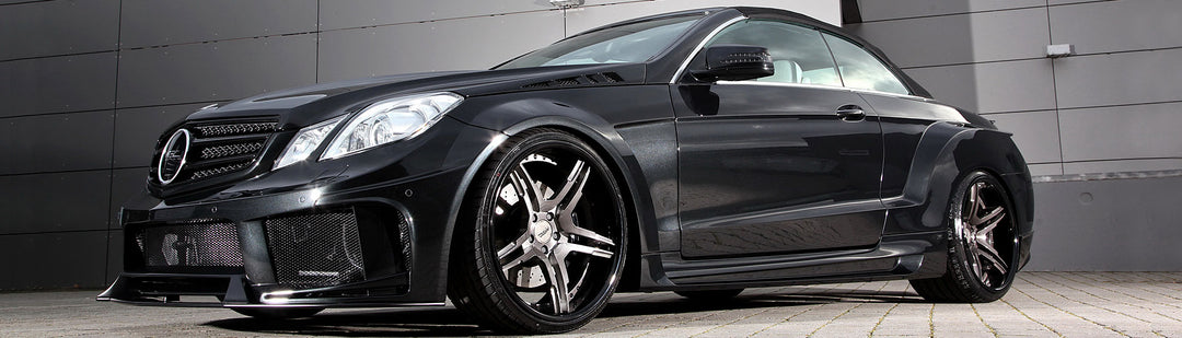 MEC Design W207 E Class Coupé / Cabrio Grill Matt Black SL 2010 Look