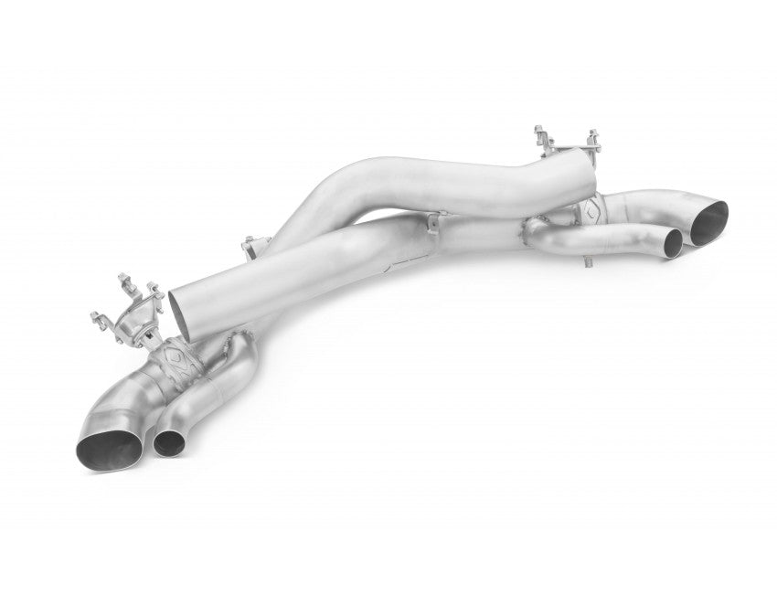 TUBI PORSCHE 911 TURBO & TURBO S 992.1 NO GPF STRAIGHT PIPES INCONEL EXHAUST