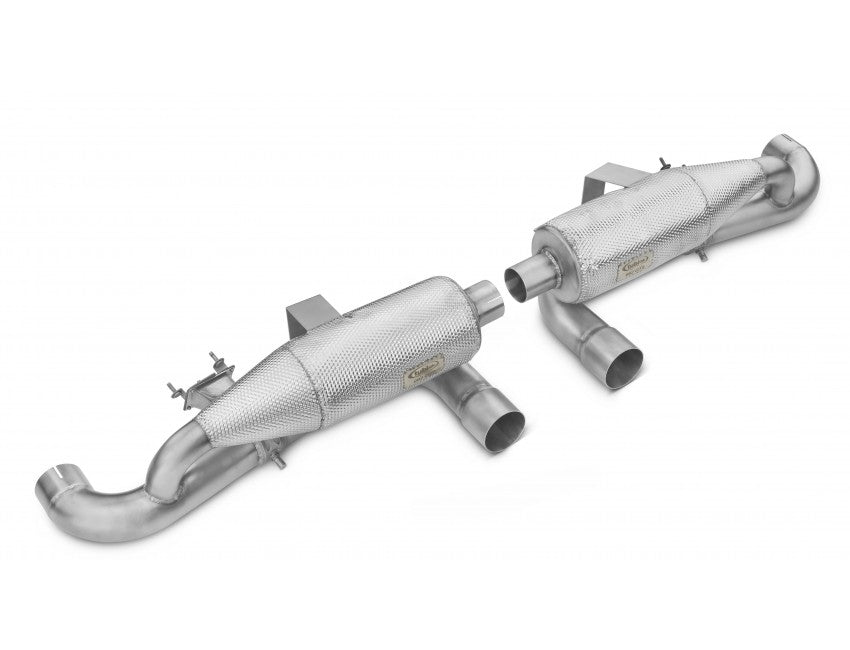 TUBI PORSCHE 911 GT3 & GT3 RS 992 STRAIGHT PIPES INCONEL EXHAUST