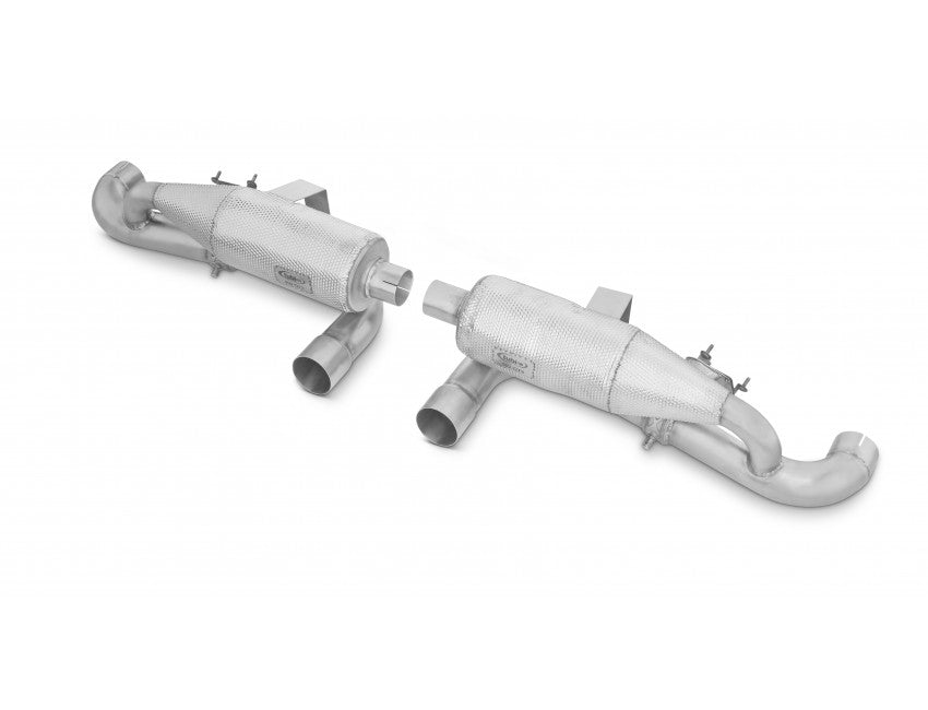 TUBI PORSCHE 911 GT3 & GT3 RS 992 STRAIGHT PIPES INCONEL EXHAUST