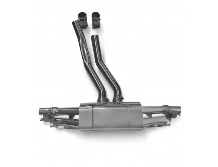 TUBI PORSCHE CAYENNE STD & COUPE E3 3.0 NO GPF & E-HYBRID STRAIGHT PIPES INCONEL EXHAUST