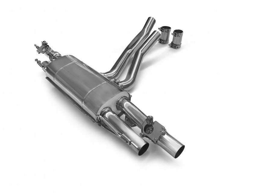 TUBI PORSCHE CAYENNE STD & COUPE E3 3.0 NO GPF & E-HYBRID STRAIGHT PIPES INCONEL EXHAUST