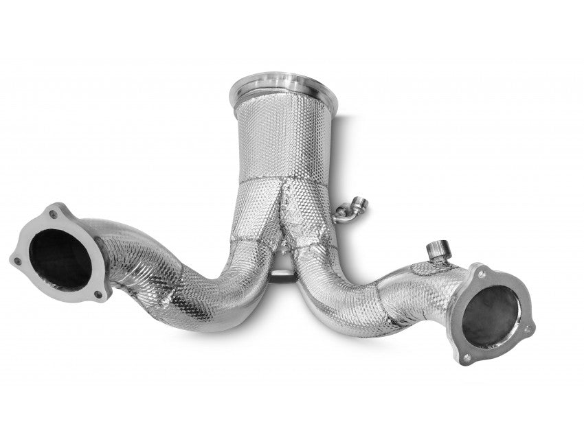 TUBI PORSCHE CAYENNE STD & COUPE E3 3.0 GPF & E-HYBRID CATALYTIC CONVERTERS KIT 2019-2023