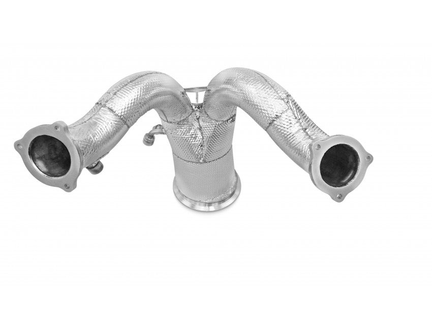TUBI PORSCHE CAYENNE STD & COUPE E3 3.0 GPF & E-HYBRID CATALYTIC CONVERTERS KIT 2019-2023