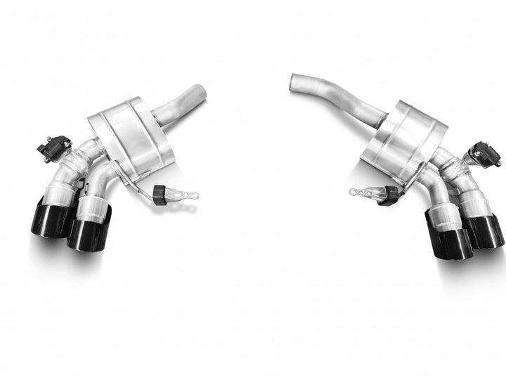 TUBI PORSCHE MACAN TURBO, GTS 995.2 STRAIGHT PIPES INCONEL EXHAUST