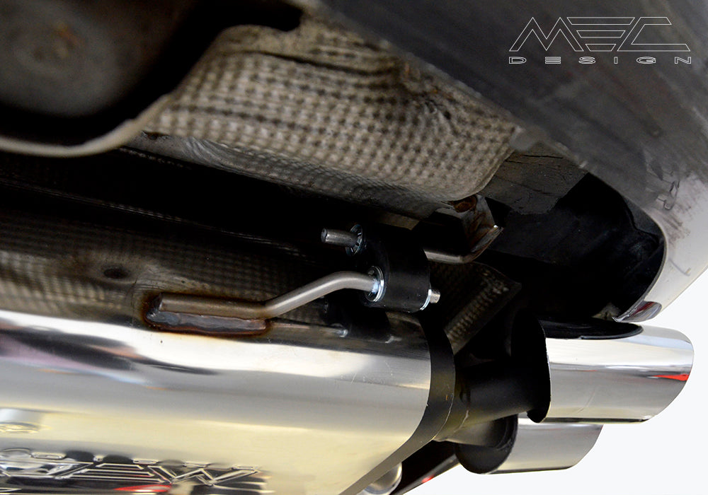 MEC Design W209 CLK Class Connection Pipes for Rear Mufflers for the CLK200K