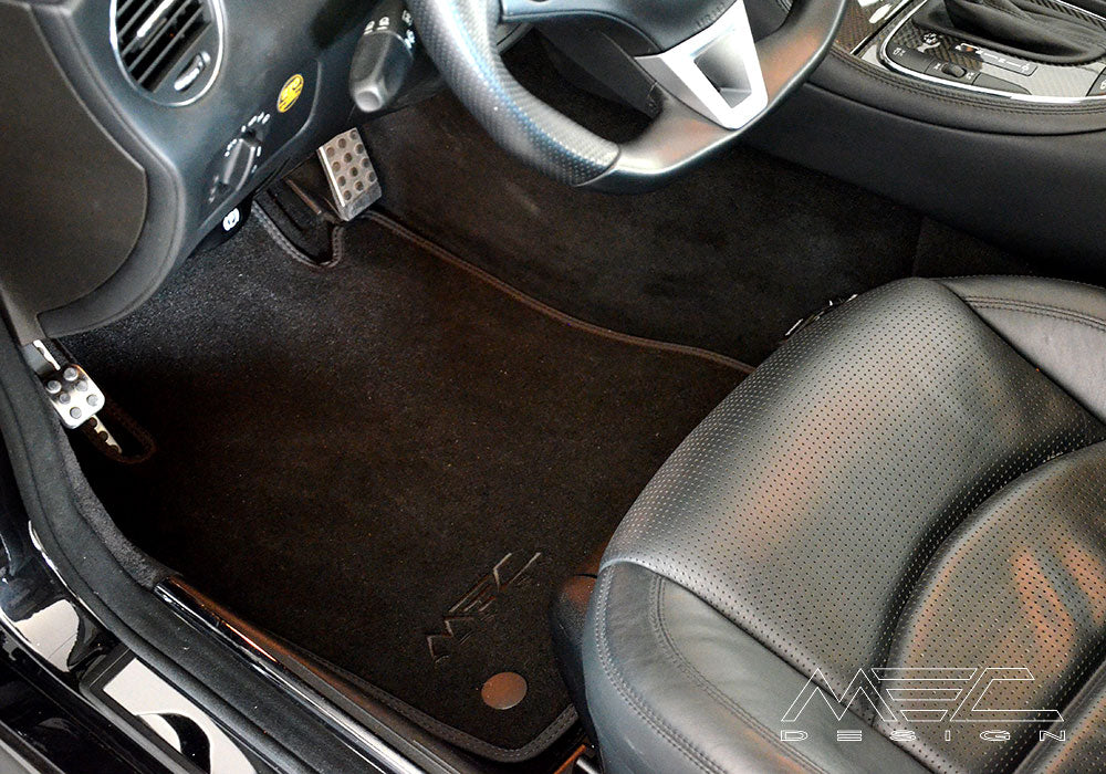 MEC Design W219 CLS Class boot floor mat in precious velours, 1 piece