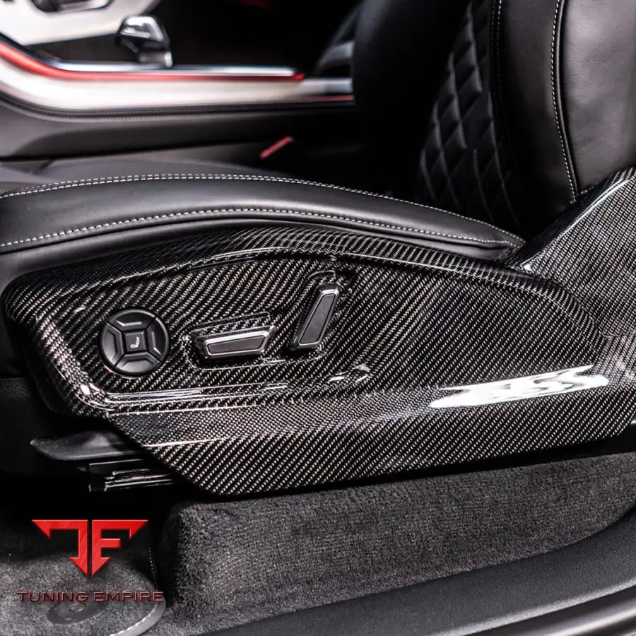 ABT Seat Frame Covers Carbon Gloss for Audi Q7 and 7 More Models