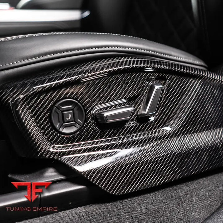 ABT Seat Frame Covers Carbon Gloss for Audi Q7 and 7 More Models