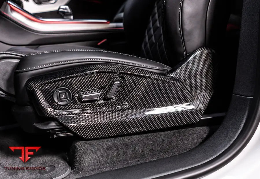 ABT Seat Frame Covers Carbon Gloss for Audi Q7 and 7 More Models