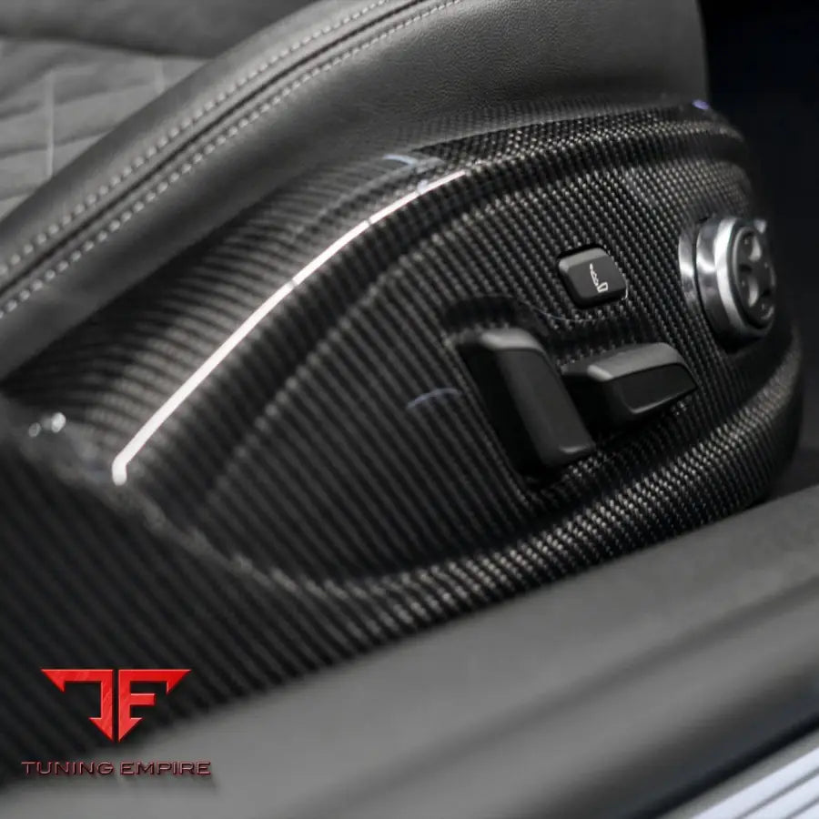 ABT Seat Frame Covers Carbon Refinement for Audi RS 5