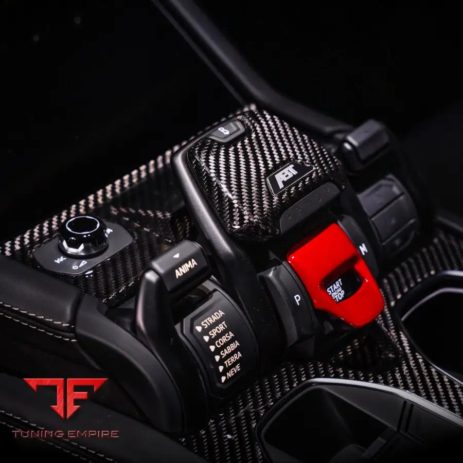 ABT Shift Knob Cover Carbon Gloss for Lamborghini Urus and 3 More Models