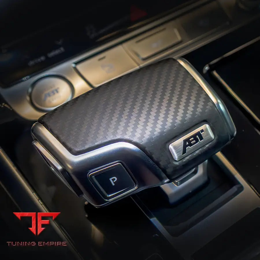 ABT Shift Knob Cover Carbon Matt for Audi A6 and 21 More Models