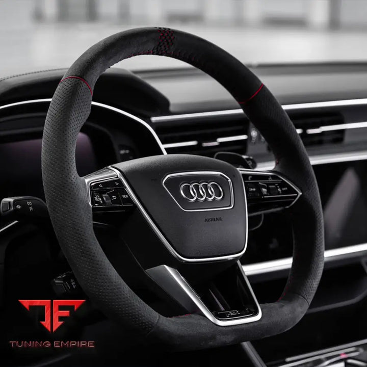 ABT Steering Wheel Incl. ABT Shift Paddles (Dinamica) for Audi RS 6 and 3 More Models