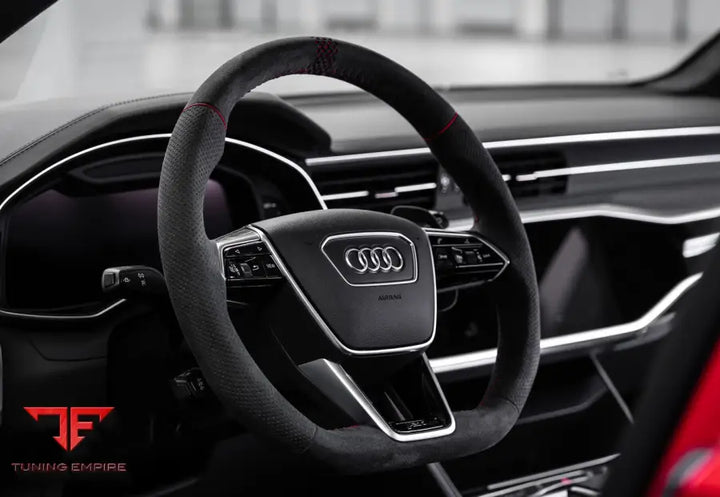 ABT Steering Wheel Incl. ABT Shift Paddles (Dinamica) for Audi RS 6 and 3 More Models