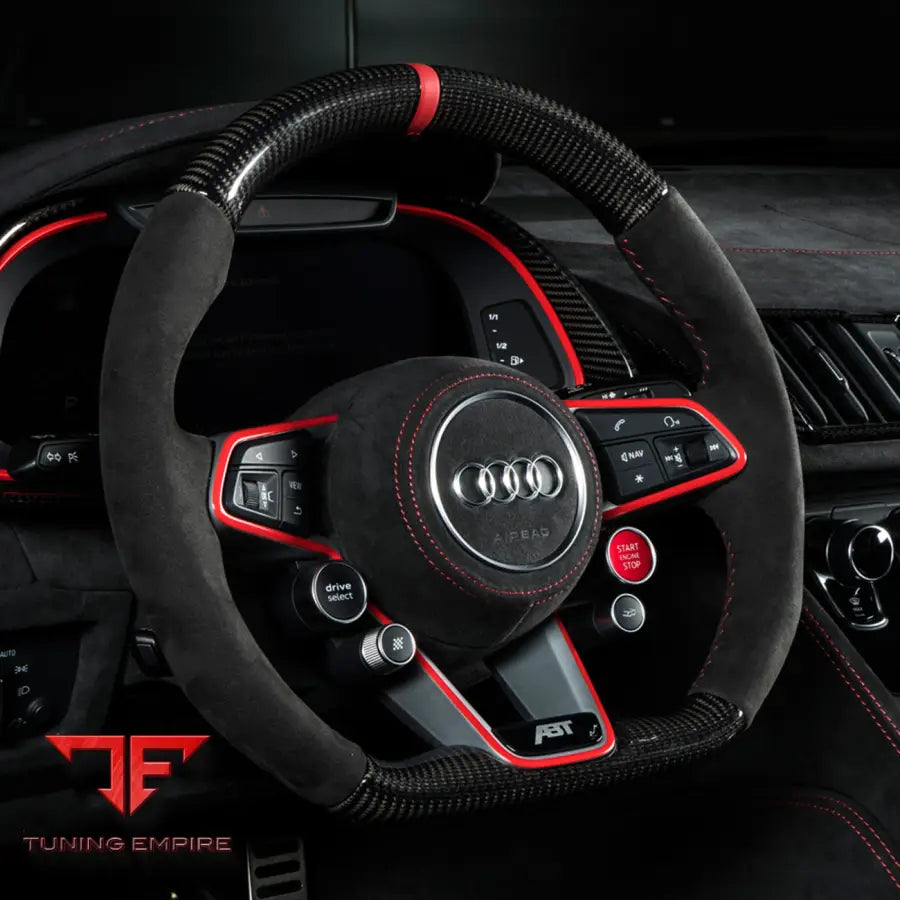 ABT Steering Wheel Refinement Carbon / Leather for Audi R8