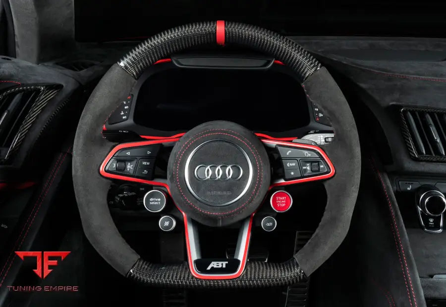 ABT Steering Wheel Refinement Carbon / Leather for Audi R8