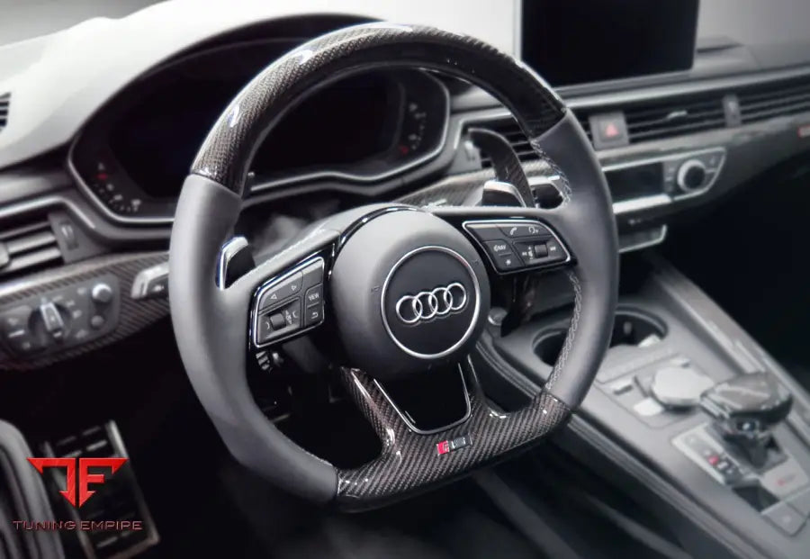 ABT Steering Wheel Refinement Carbon / Leather for Audi RS 4