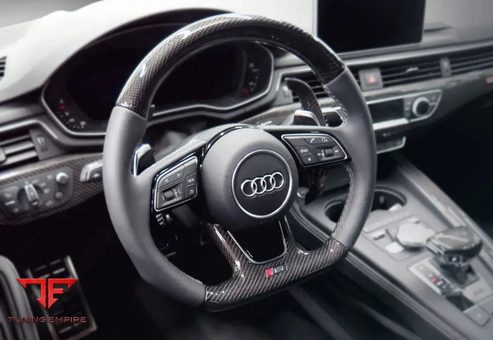 ABT Steering Wheel Refinement Carbon / Leather for Audi RS 5