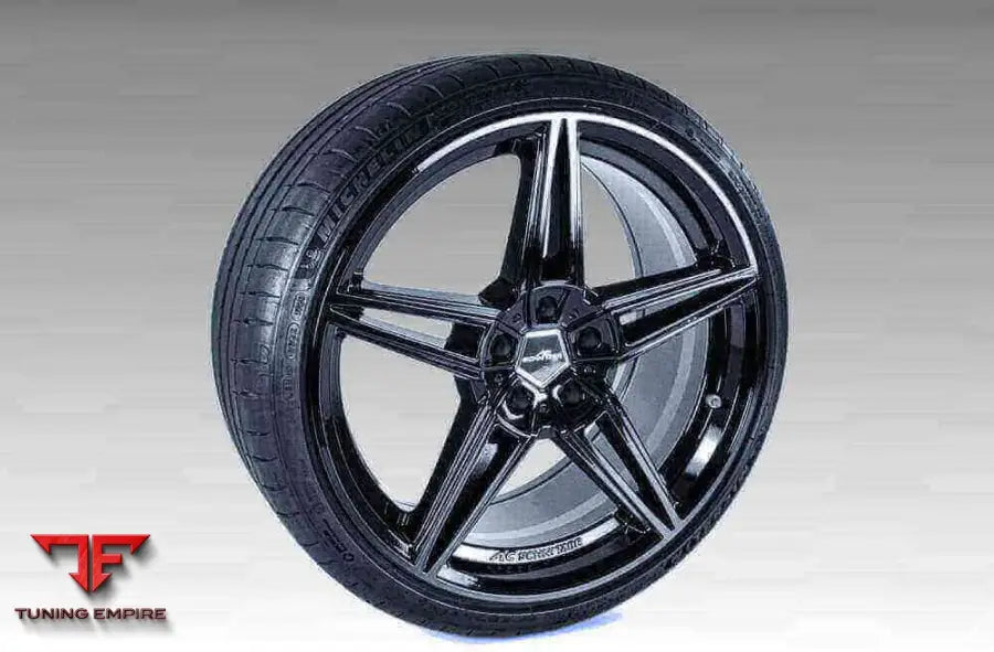 AC Schnitzer 19" wheel & tyre set AC1 Black Uniroyal for MINI F54 Clubman — AC Schnitzer
