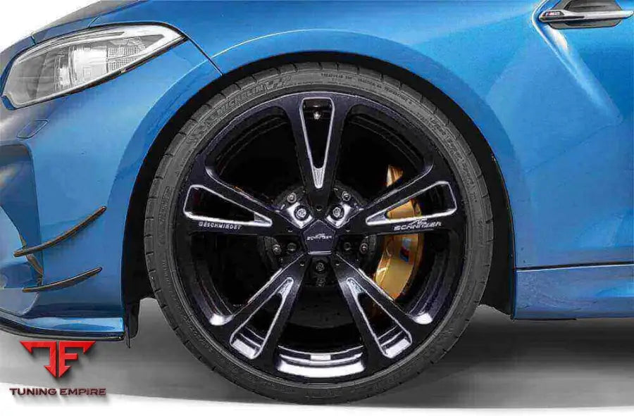 AC Schnitzer 20" wheel & tyre set AC3 forged anthracite-silver Michelin for BMW M2 F87 — AC Schnitzer