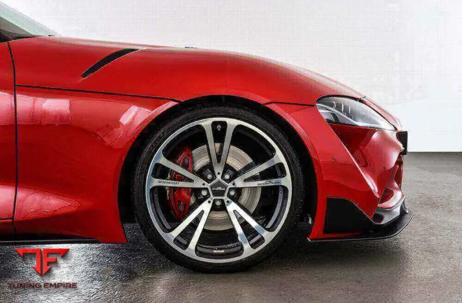 AC Schnitzer 20" wheel & tyre set AC3 forged silver-anthracite Michelin for Toyota GR Supra — AC Schnitzer