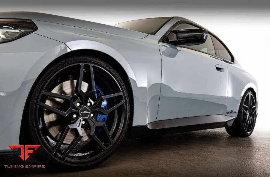 AC Schnitzer 20" wheel & tyre set AC4 Black Continental for BMW 2 series G42 Coupé — AC Schnitzer
