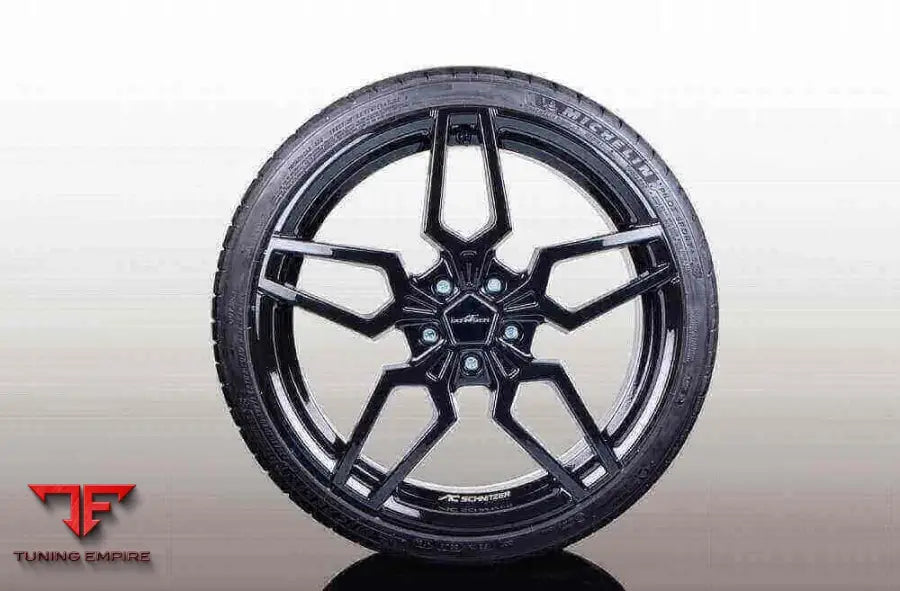 AC Schnitzer 20" wheel & tyre set AC4 Black Hankook for BMW i5 G60 — AC Schnitzer