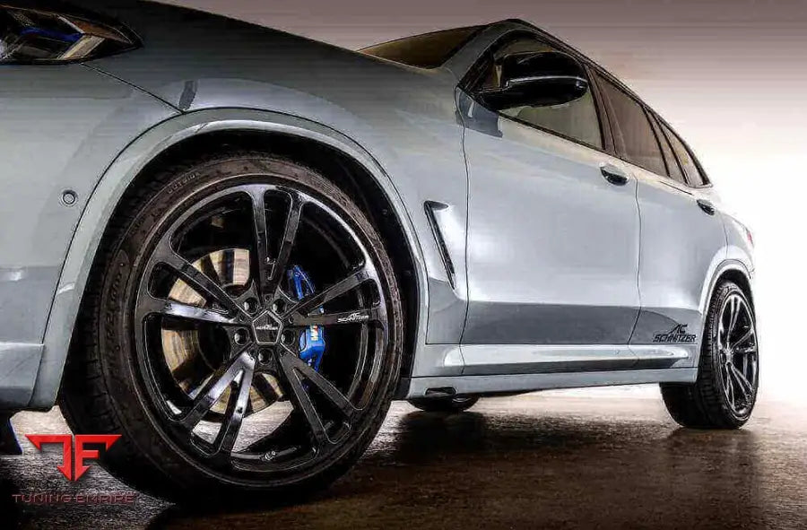 AC Schnitzer 21" wheel & tyre set AC3 FlowForming black Continental for BMW X4M F98 — AC Schnitzer