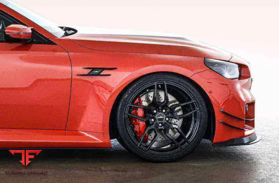 AC Schnitzer 21" wheel & tyre set AC4 forged black Continental for BMW M8 F93 — AC Schnitzer