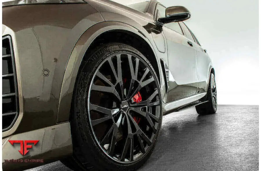 AC Schnitzer 22" wheel & tyre set AC5 Black Continental for BMW X6 G06 LCI — AC Schnitzer