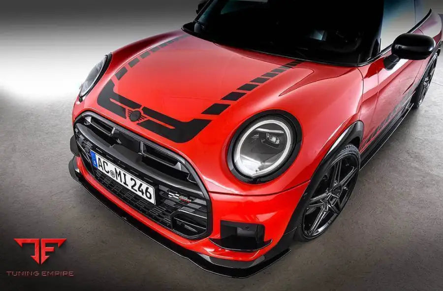 AC Schnitzer decal set hood black for MINI F67 Convertible — AC Schnitzer