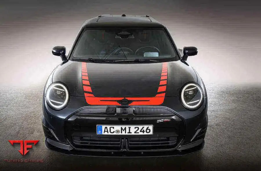 AC Schnitzer decal set hood red for MINI F67 Convertible — AC Schnitzer