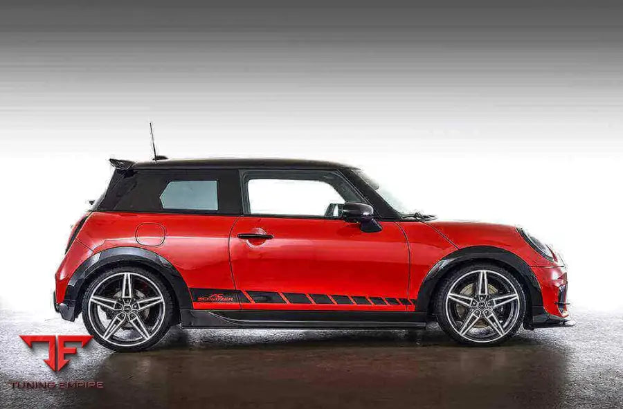 AC Schnitzer decal set side black for MINI F67 Convertible — AC Schnitzer