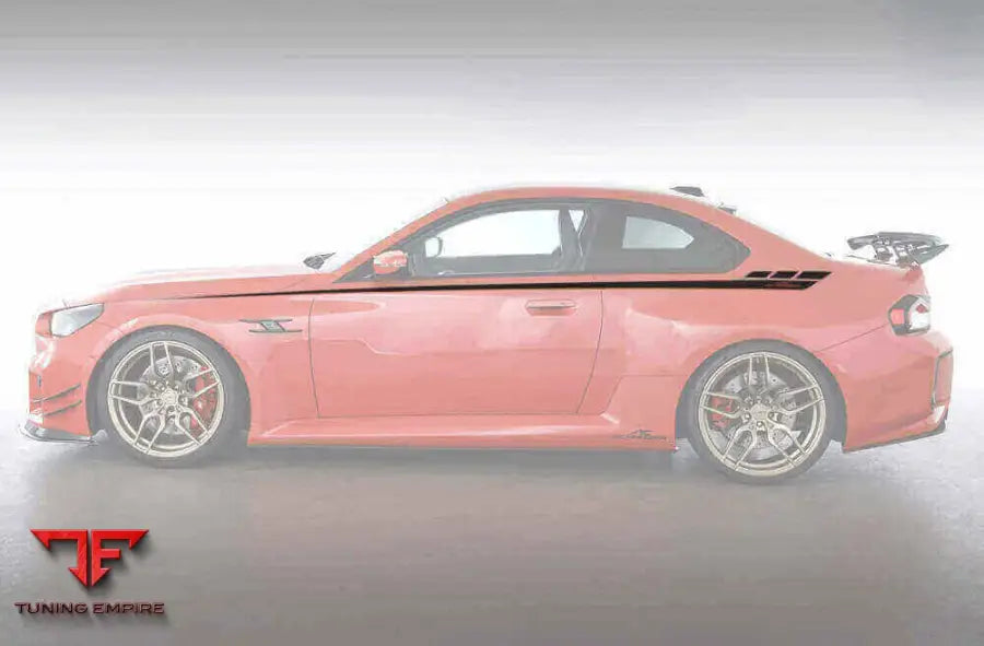 AC Schnitzer design stripes set black for BMW M2 G87 — AC Schnitzer